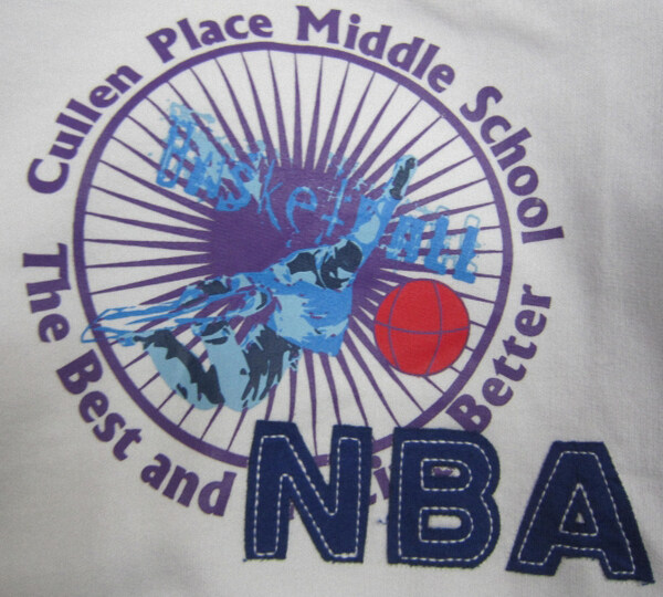 贴布童装T恤图案卡通图形圆形篮球免费素材