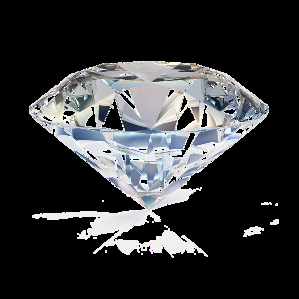 透明昂贵的钻石png元素素材