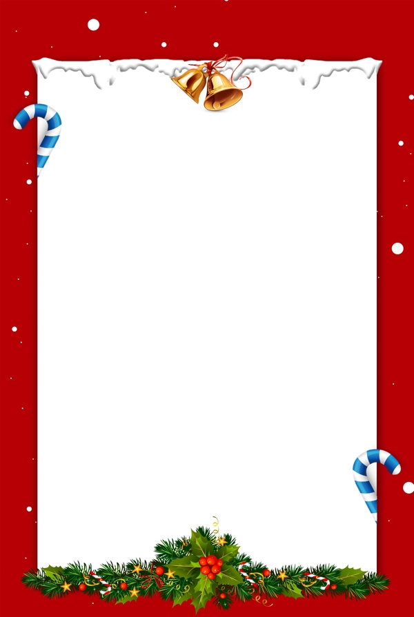 红色西方节日圣诞节广告背景图