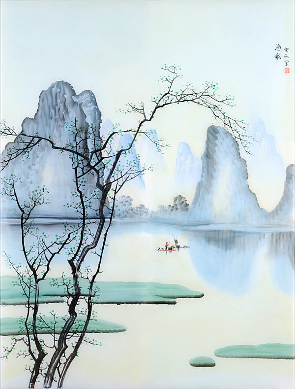 山水风景装饰画