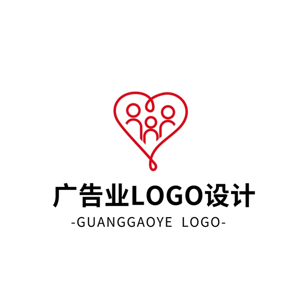 简约大气创意广告业logo标志设计