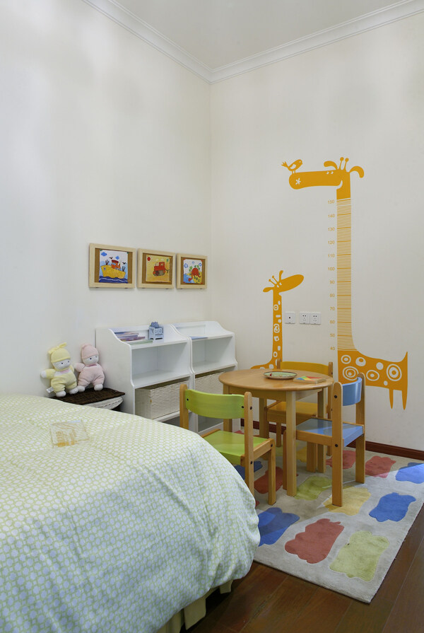 现代儿童房装修效果图
