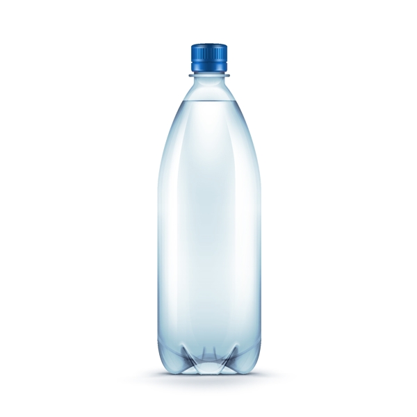 塑料瓶子卡通矢量素材