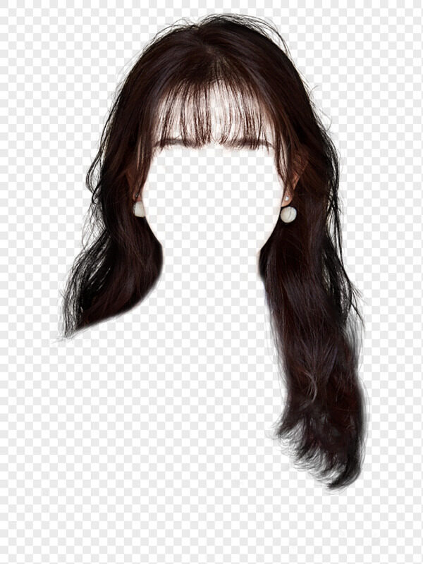 空气刘海超长齐腰微卷女人味发型