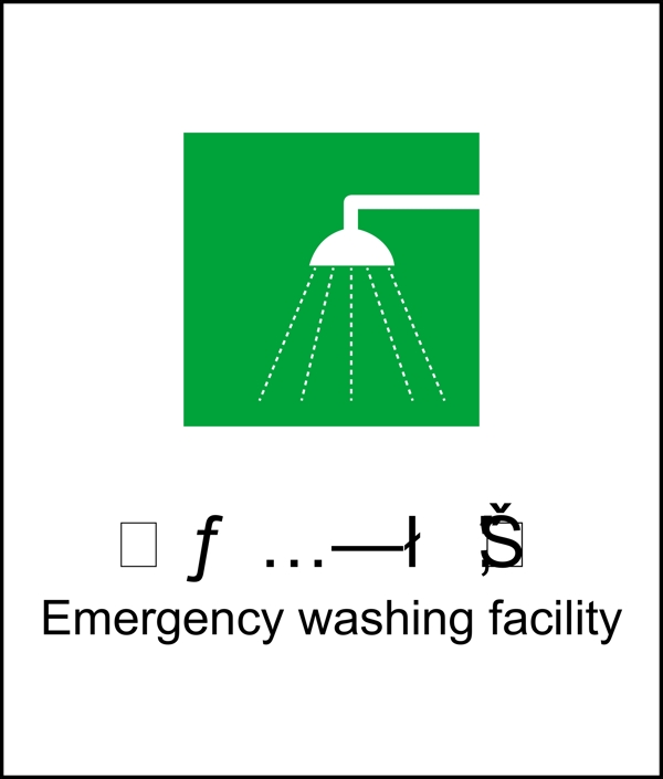 应急洗涤设施