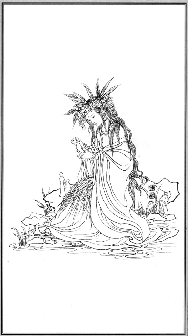 中国神话人物087女娲图片
