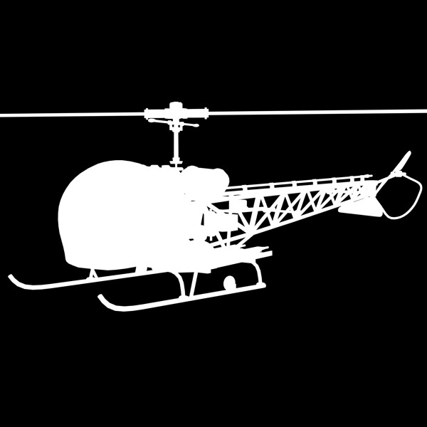 直升飞机3dmax飞机模型素材10